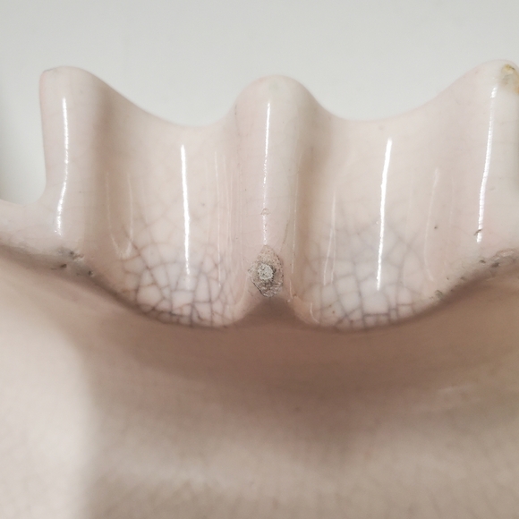 Mid-Century Modern Maddox of California Pale Pink Ashtray Vintage Chic - Picture 5 of 8